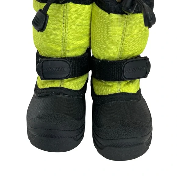 Baffin Kids Black and Yellow Winter Boots - Picture 3 of 10